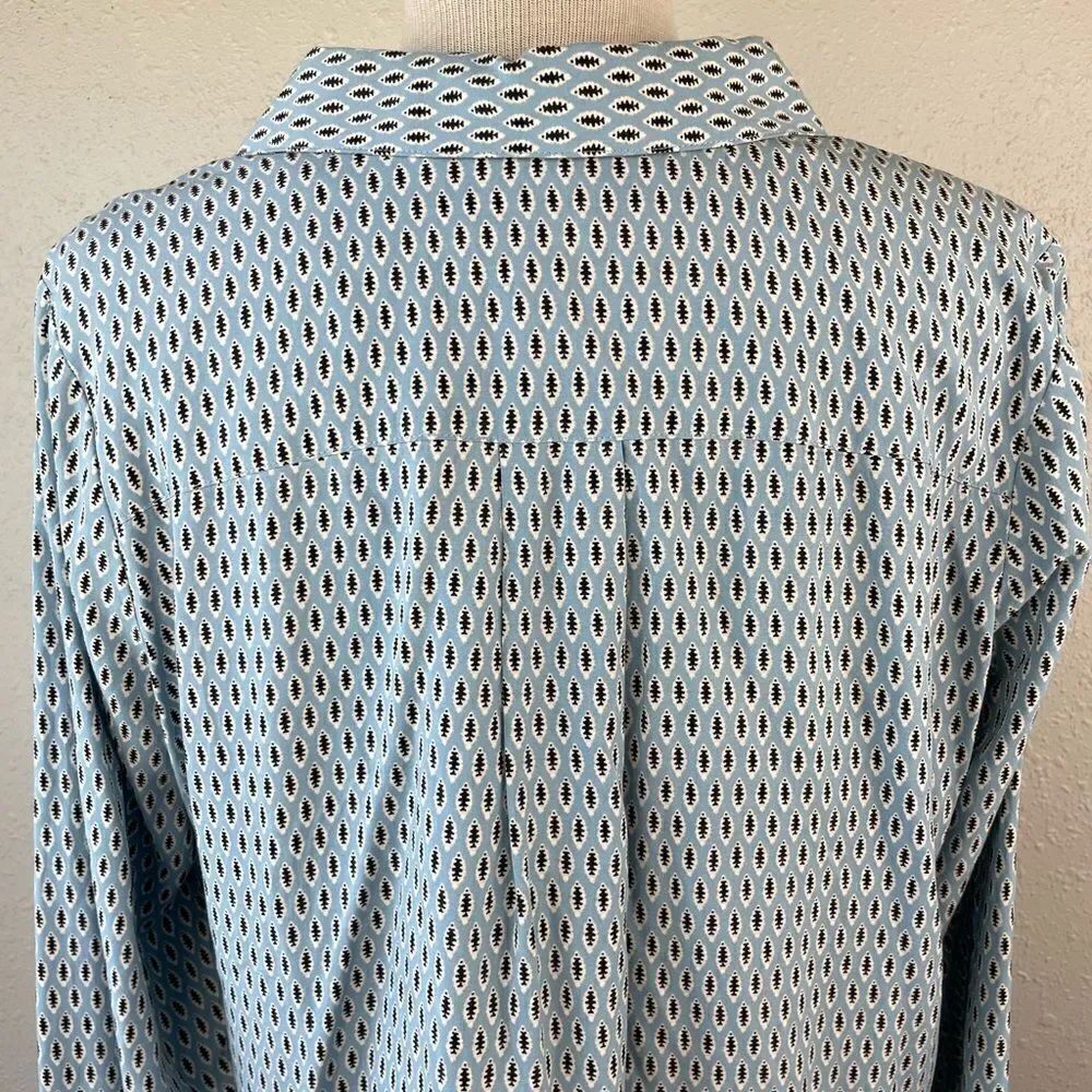 J. Jill Button Down Top Size M Petite EUC - Picture 8 of 9